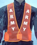 US Army front orng mc